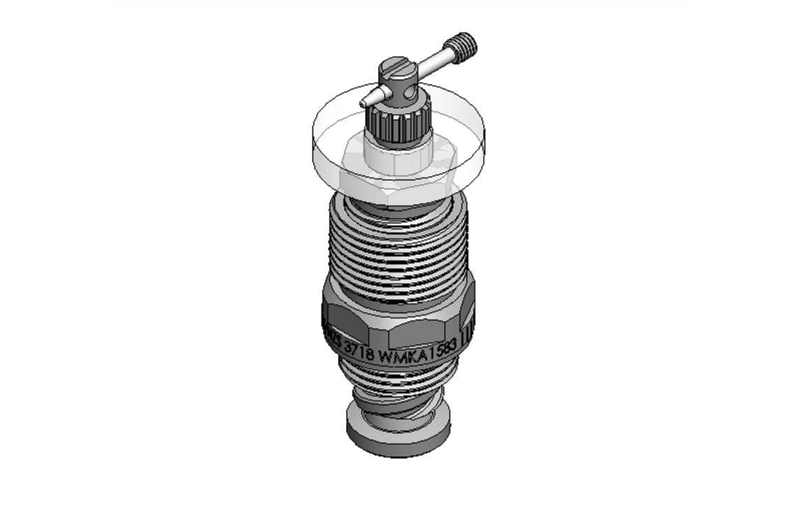 Leva - Basin/Sink Stuffing Box Assembly Jumper Valve - Suits LJV150 and LJV80 - 1/4 Jumper Valve - LTC