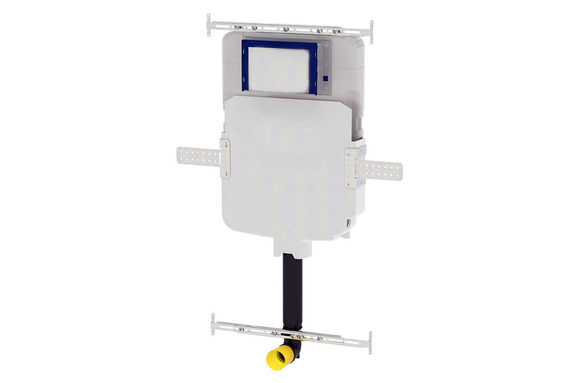 Restore Pneumatic In-Wall Dual Flush Cistern with Low Profile Buttons Anti-Vandal Plate 4.5/3L