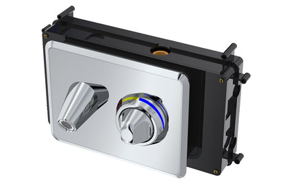 Restore Mental Health In-Wall Sequential Mixer with Short Outlet - Front-of-Wall Assembly