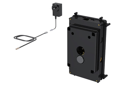 Restore Mental Health Wall Mixer with Piezo Touch Time Flow - Back-of-Wall Assembly