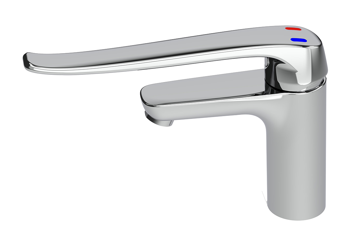 Safira - Single Lever Basin Mixer - Extended Handle & SAF606DL-RB