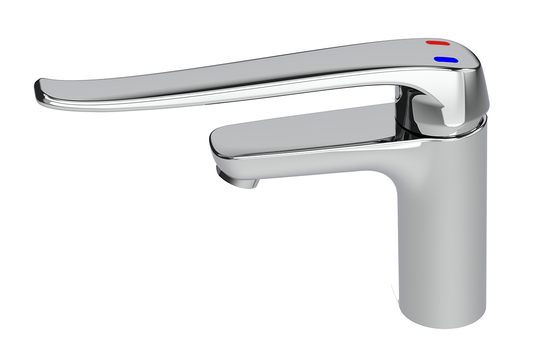 Safira - Single Lever Basin Mixer - Extended Handle & SAF606DL-RB
