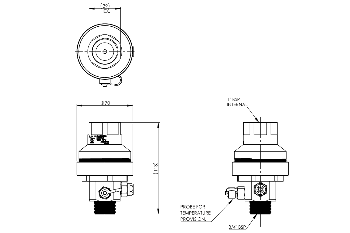 Smart Flow Mixing Chamber with Probe