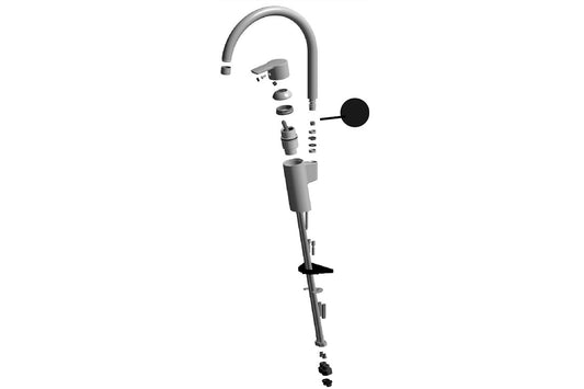 Oras - Gooseneck Spout Overturning Stopper - 120 degrees - SLM609