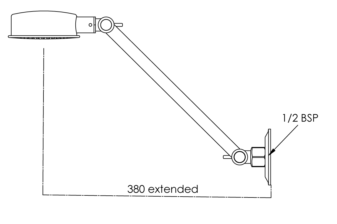 All Directional Shower 8Lpm