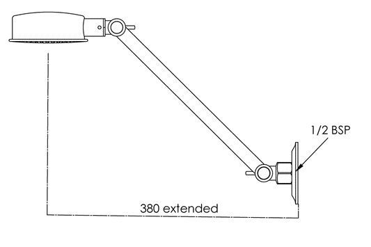 All Directional Shower 8Lpm