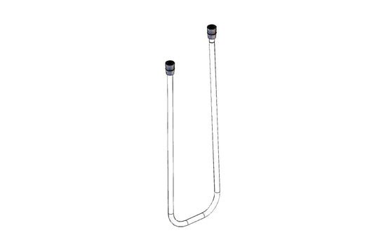 Shower Hose Replacement - 2.0m - Chrome