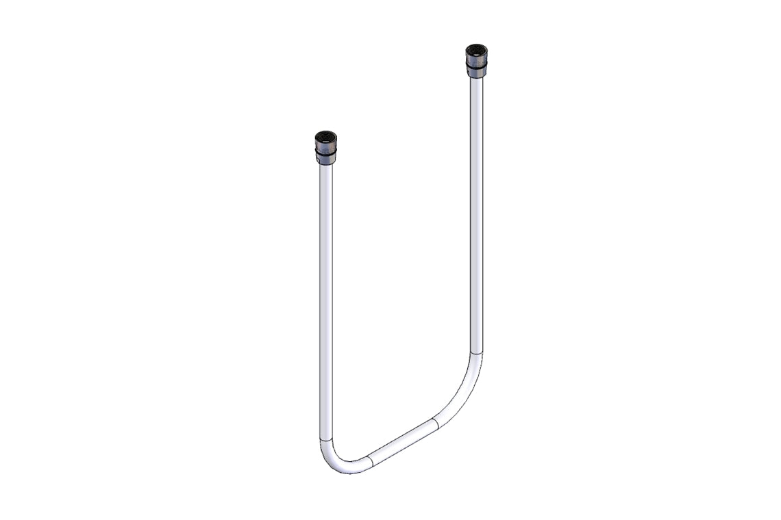 Shower Hose Replacement - 2.0m - White