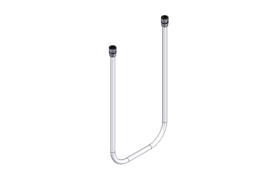 Shower Hose Replacement - 2.0m - White