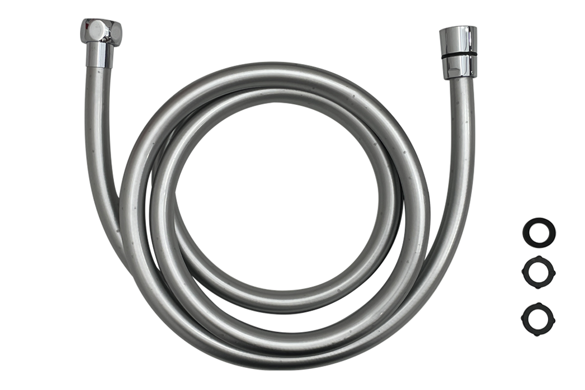 Shower Hose Replacement - 1.5m - Chrome