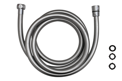 Shower Hose Replacement - 2.0m - Chrome