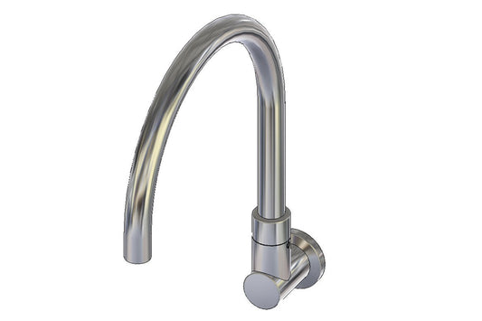 Cache Wall Mounted Curved Swivel Spout - 240mm & SPC126
