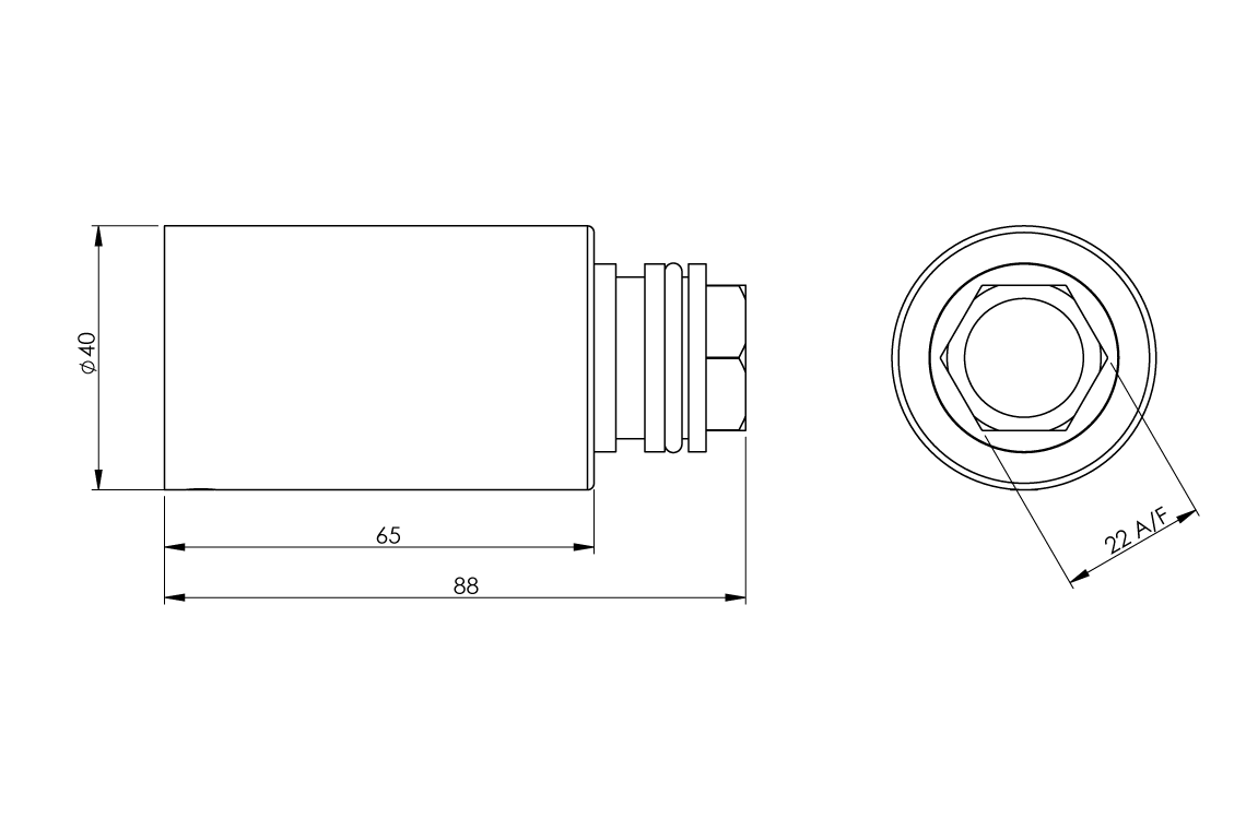 Delabie TempoSoft Time-Flow Wall Tap - 7 Seconds