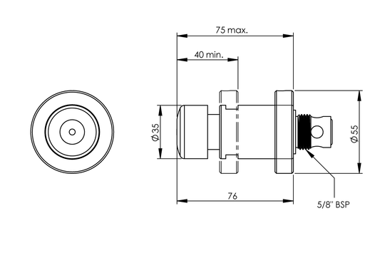 Time-Flow Recess Adaptor - 15 Seconds (-5/+5)