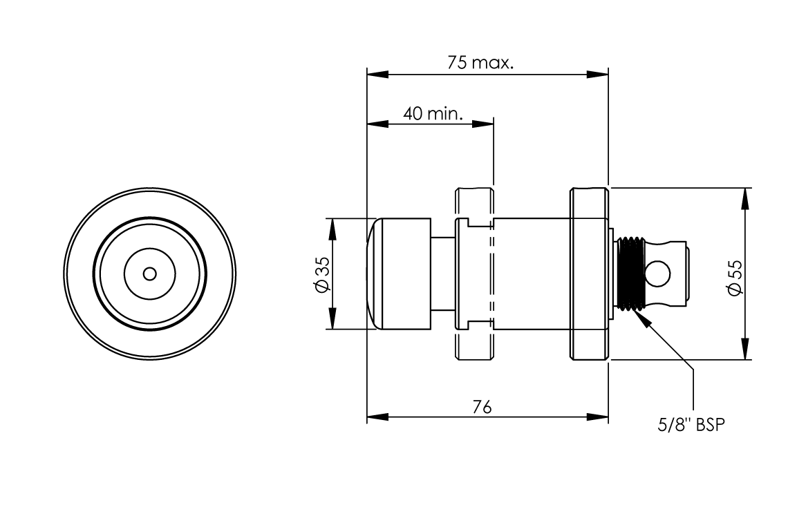 Time-Flow Recess Adaptor - 15 Seconds (-5/+5)