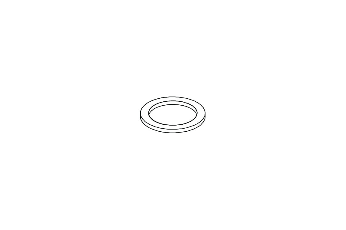 Spare Parts: Fibre Washer Red 24 X 18 X 1.5 Suit TFC790925