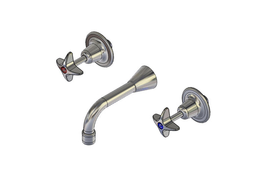 School Pattern Recess Set with SP201 Fixed Spout - Jumper Valve