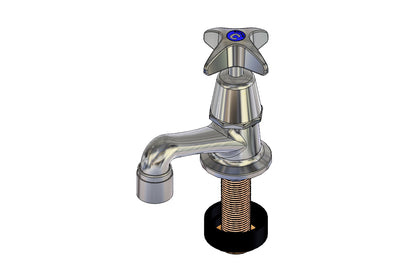 School Pattern Pillar Tap Aerated Outlet - Jumper Valve - NSW School Specification