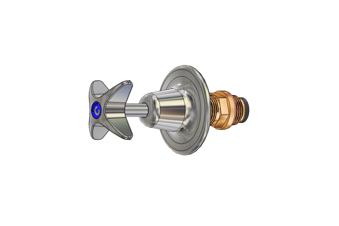 School Pattern - Recess Adaptor - Jumper Valve - 20mm Extended
