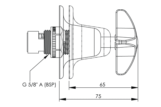 School Pattern: Recess Adaptor - Ceramic Disc
