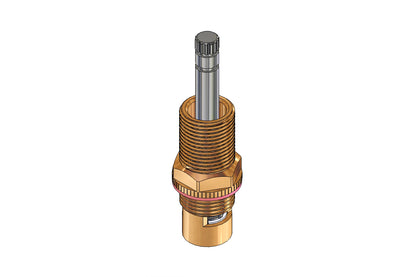 School Pattern - Stuffing Box Assembly - Recess - 1/2 Turn Ceramic Disc Standard