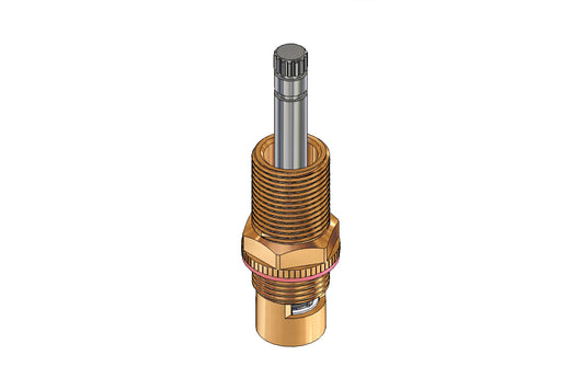 School Pattern - Stuffing Box Assembly - Recess - 1/2 Turn Ceramic Disc Standard