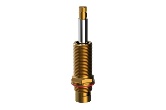 School Pattern Stuffing Box Assembly - Recess - 1/4 Turn Ceramic Disc - 15mm Extended  - RTC