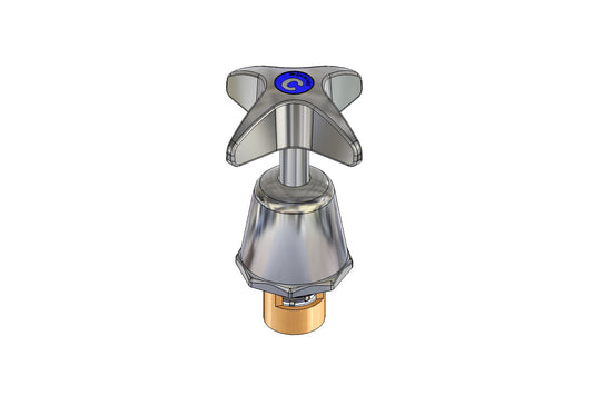 School Pattern - Bib/Pillar Top Assembly  -  1/2 Turn Ceramic Disc