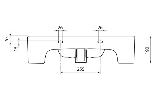 Wellbeing Clinical Type A Wash Basin
