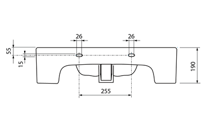 Wellbeing Clinical Type A Wash Basin
