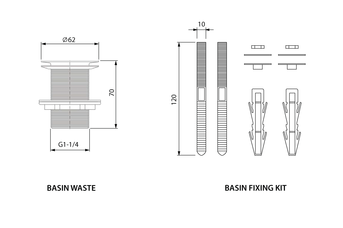 Wellbeing Clinical Wash Basin 600mm