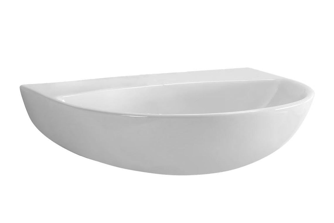 Wellbeing Compact Clinical Wash Basin 550mm