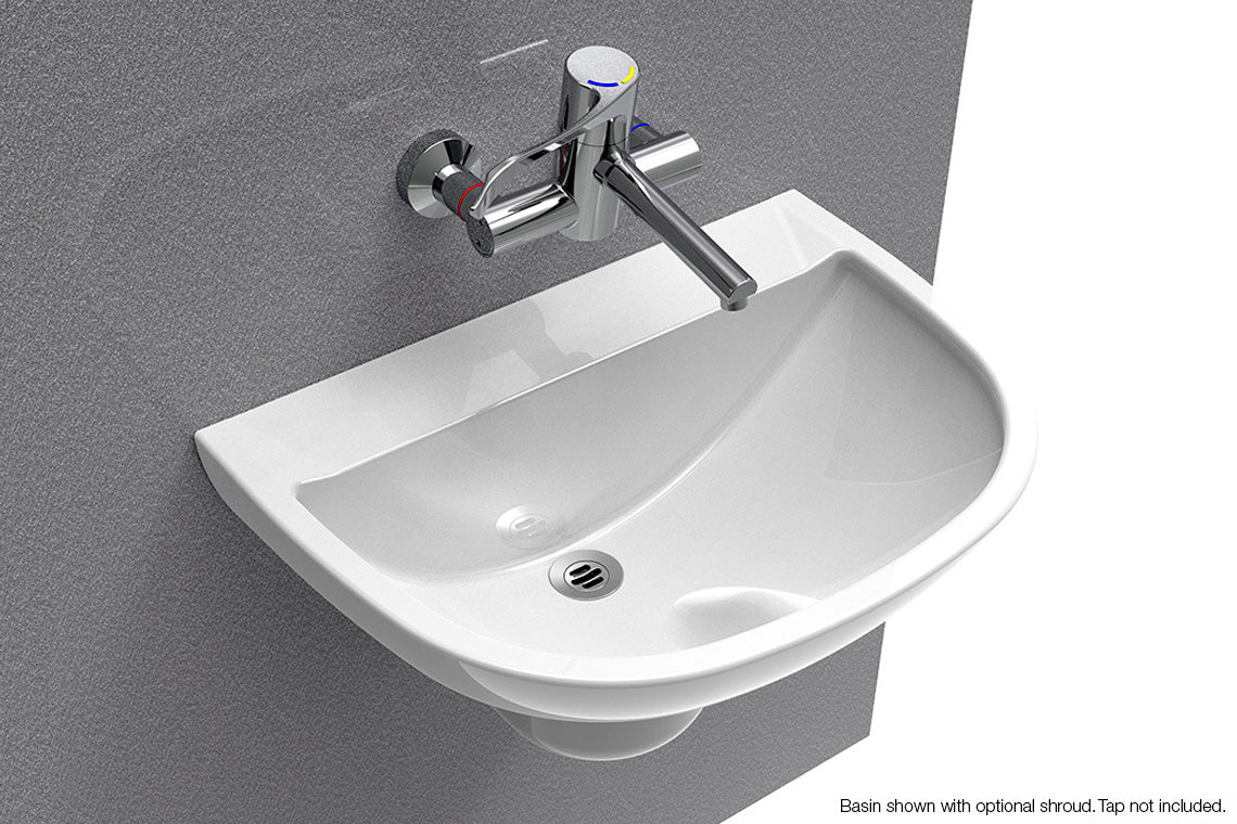 Wellbeing Clinical Wash Basin 600mm