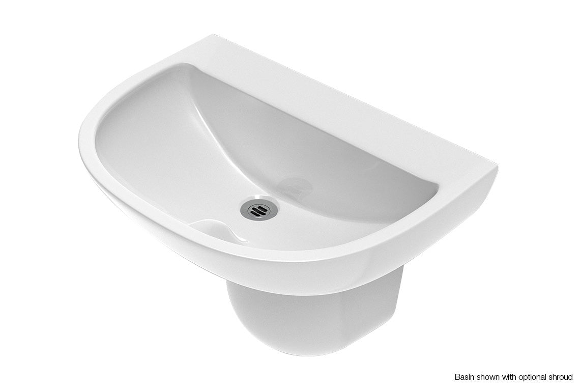 Wellbeing Clinical Wash Basin 600mm