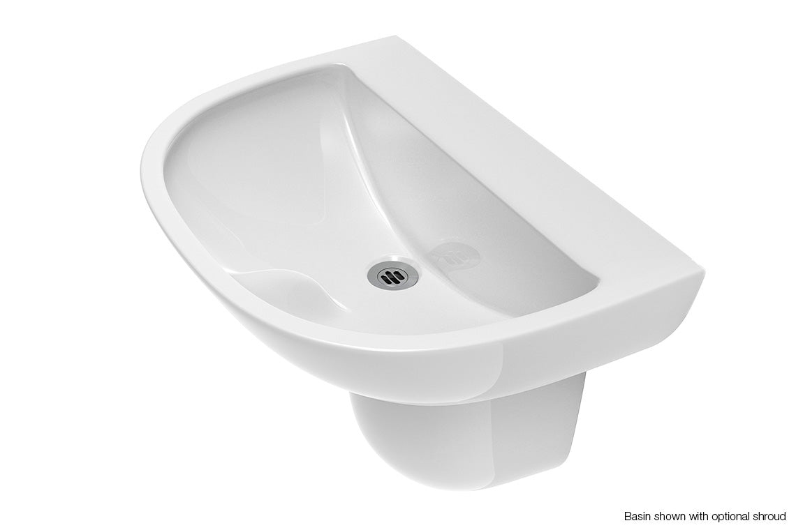 Wellbeing Clinical Wash Basin 600mm
