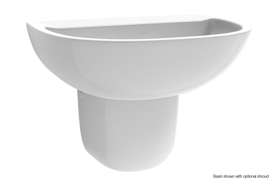 Wellbeing Clinical Wash Basin 600mm