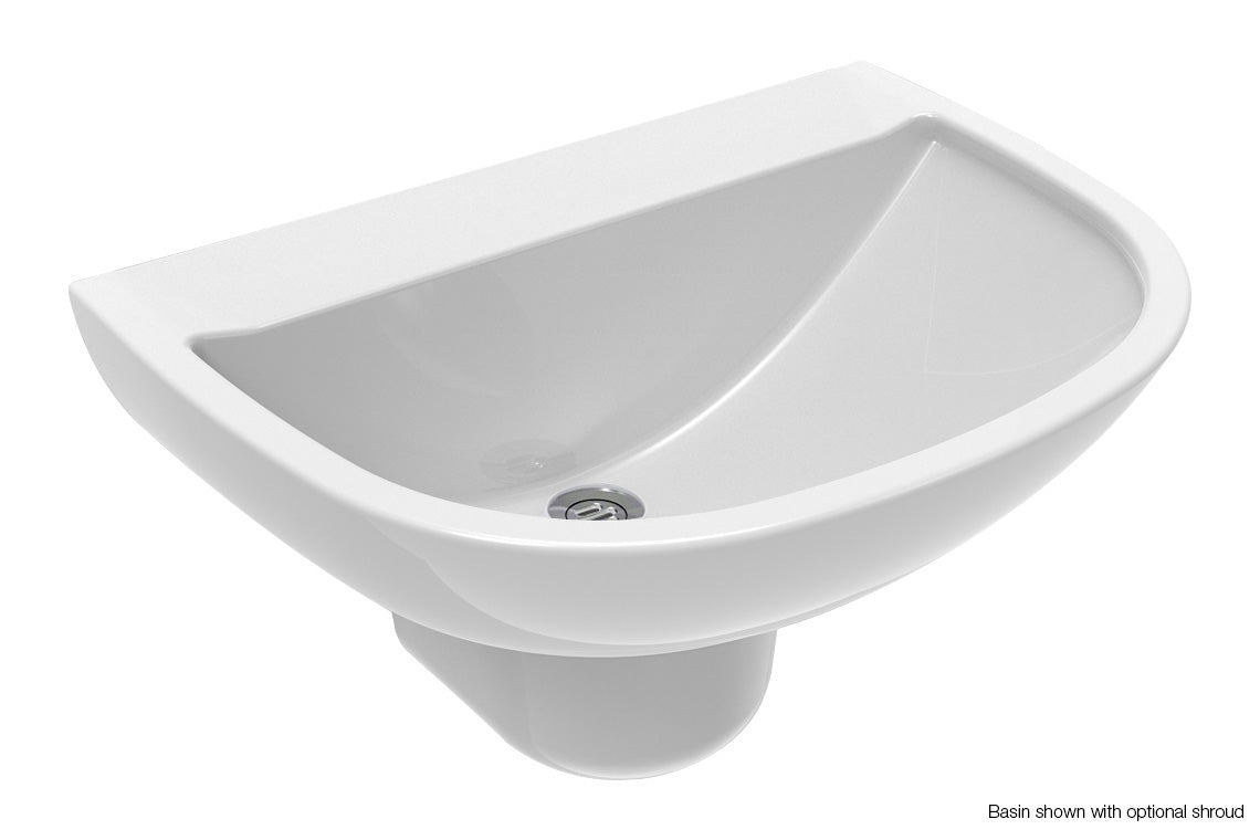 Wellbeing Clinical Wash Basin 600mm