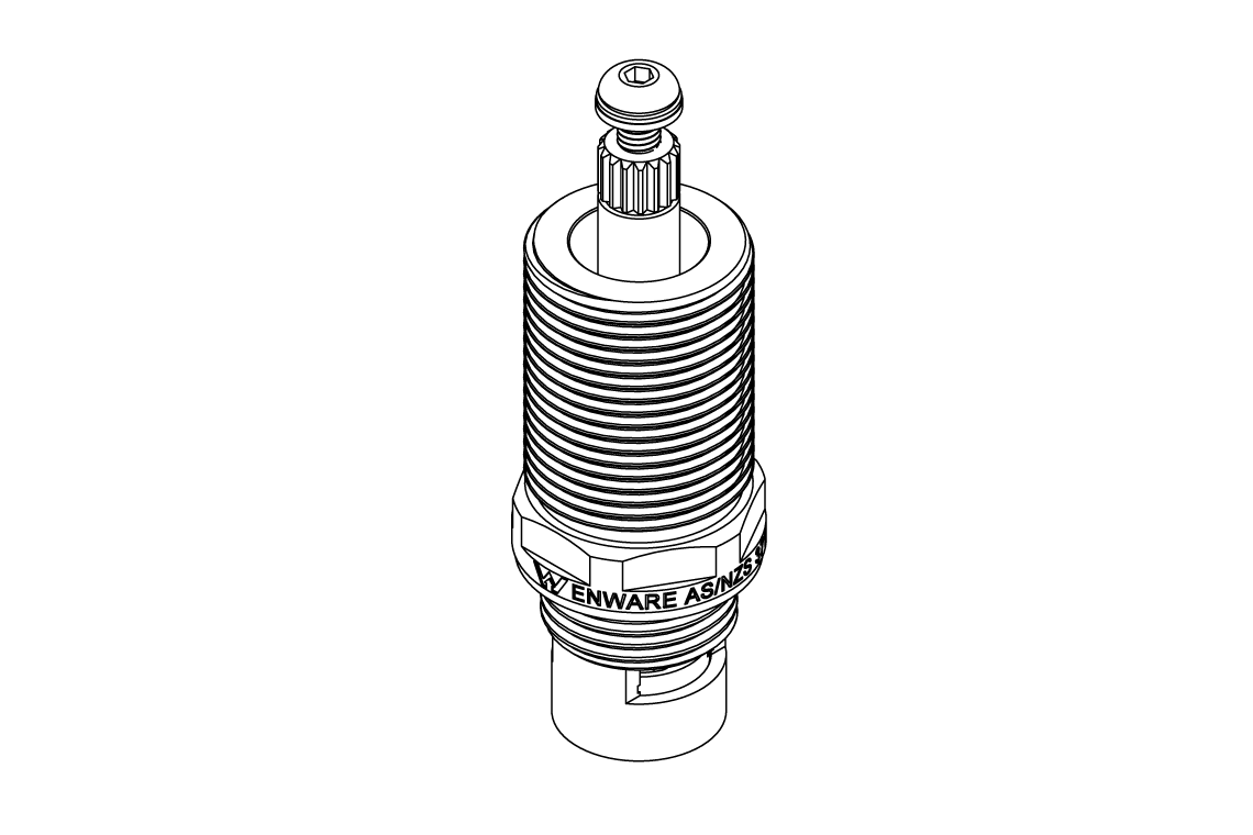 WB - Stuffing Box Assembly - 80mm Ceramic Disc Left Wall