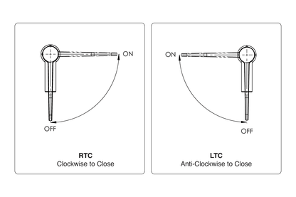 Wellbeing Leva 150mm Lever Pillar Tap - Jumper Valve 1/4 Turn