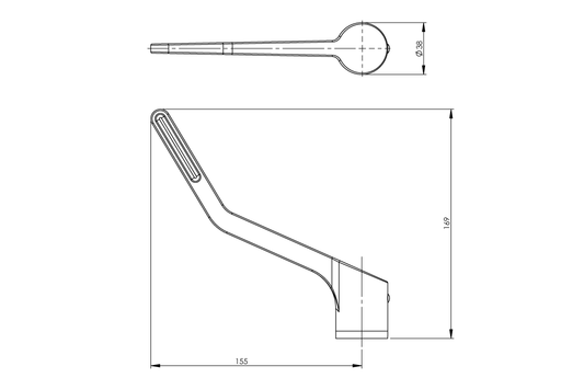 Wellbeing Leva - 150mm Handle Kit