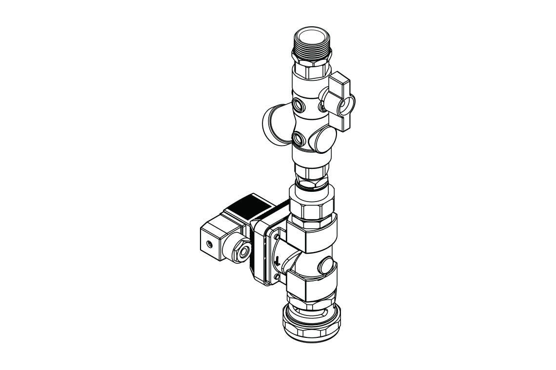 WMS Flush Valve DC Kit Brass – Enware
