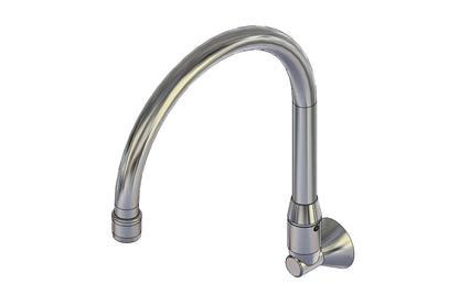 Wall Mounted Curved Spout 235mm & SP126