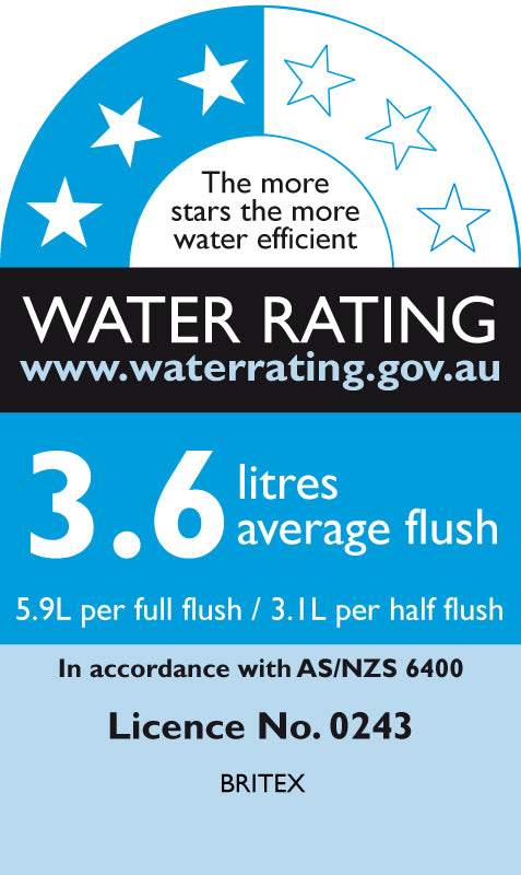 WELS-3 Star-3.6L-WC Flush-1
