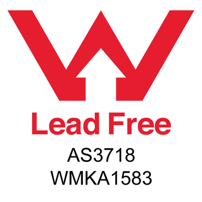 WB Leva 150mm Type 56 Wall Mounted Exposed Mixing Set with Straight Spout & Isolation Valves