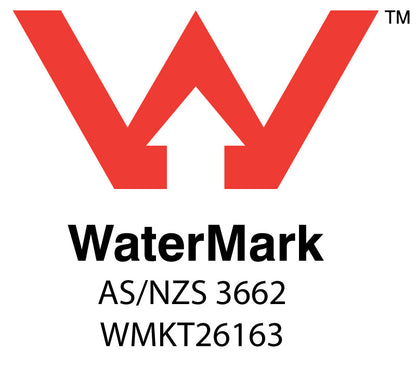 Chrome Hand Held Shower and Smooth Hose - 900mm Stainless Steel Grab Rail